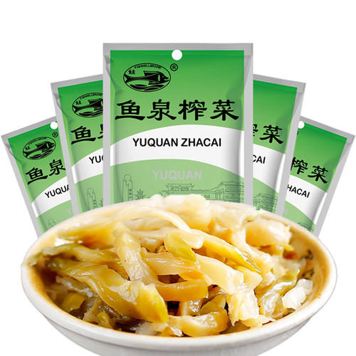 鱼泉重庆榨菜美味80gx50厂家直发