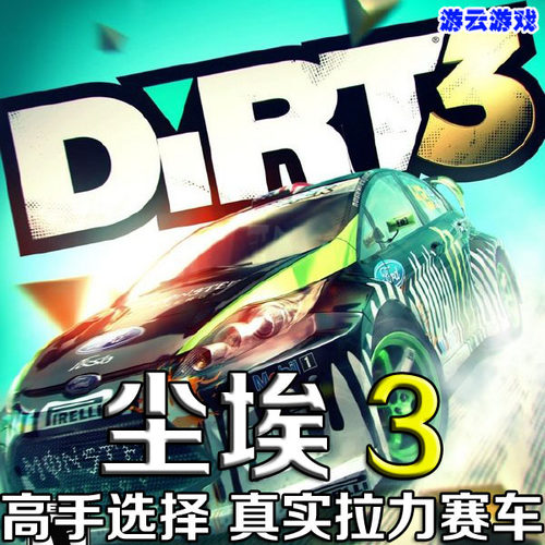 尘埃3中文版DIRT3科林麦克雷拉力赛车PC单机游戏含攻略修改 2送1