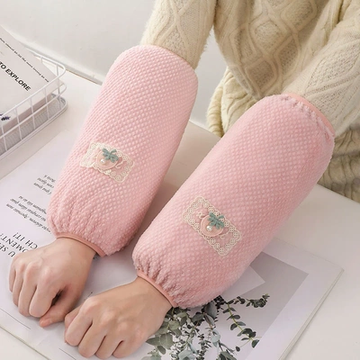 上班均码卡通毛绒学生成人防污