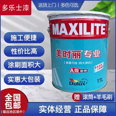 多乐士哑光美时丽墙面漆乳胶漆