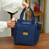 小学生上课补习袋帆布手提袋儿童手拎包文件袋上学外出学生手提包