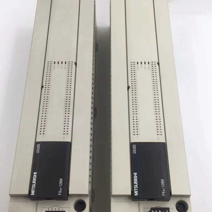 8台FX3U-128MT/ES-A三菱原装128点晶体管PL