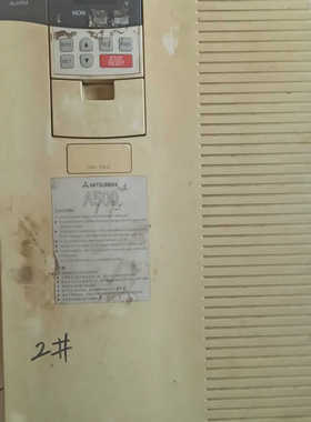三菱变频器拆机一台，A500.11kw，成色如图，拆机包好，