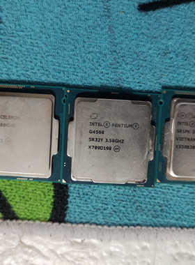 英特尔CPU处理器三颗，赛扬G1840  2.8GHz，奔腾