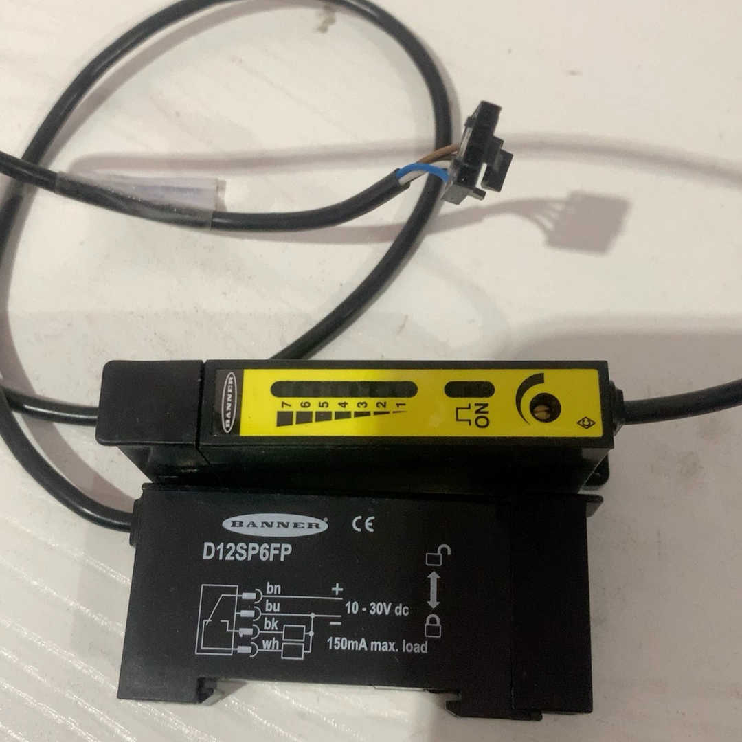 BANNER邦纳光电开关D12SP6FP 实物拍摄7