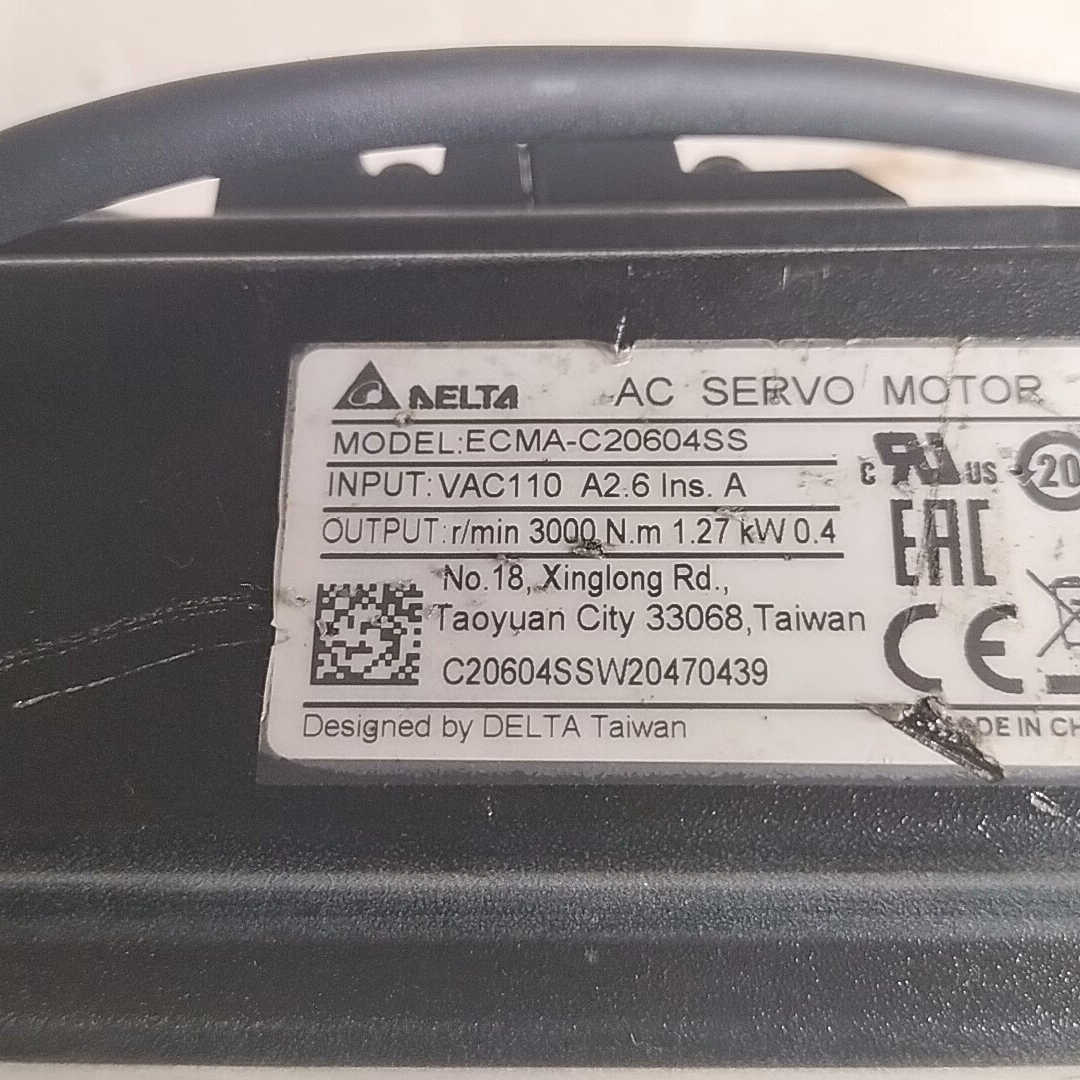 拆机台达ECMA-C20604SS，实物拍摄的，成色如图所示