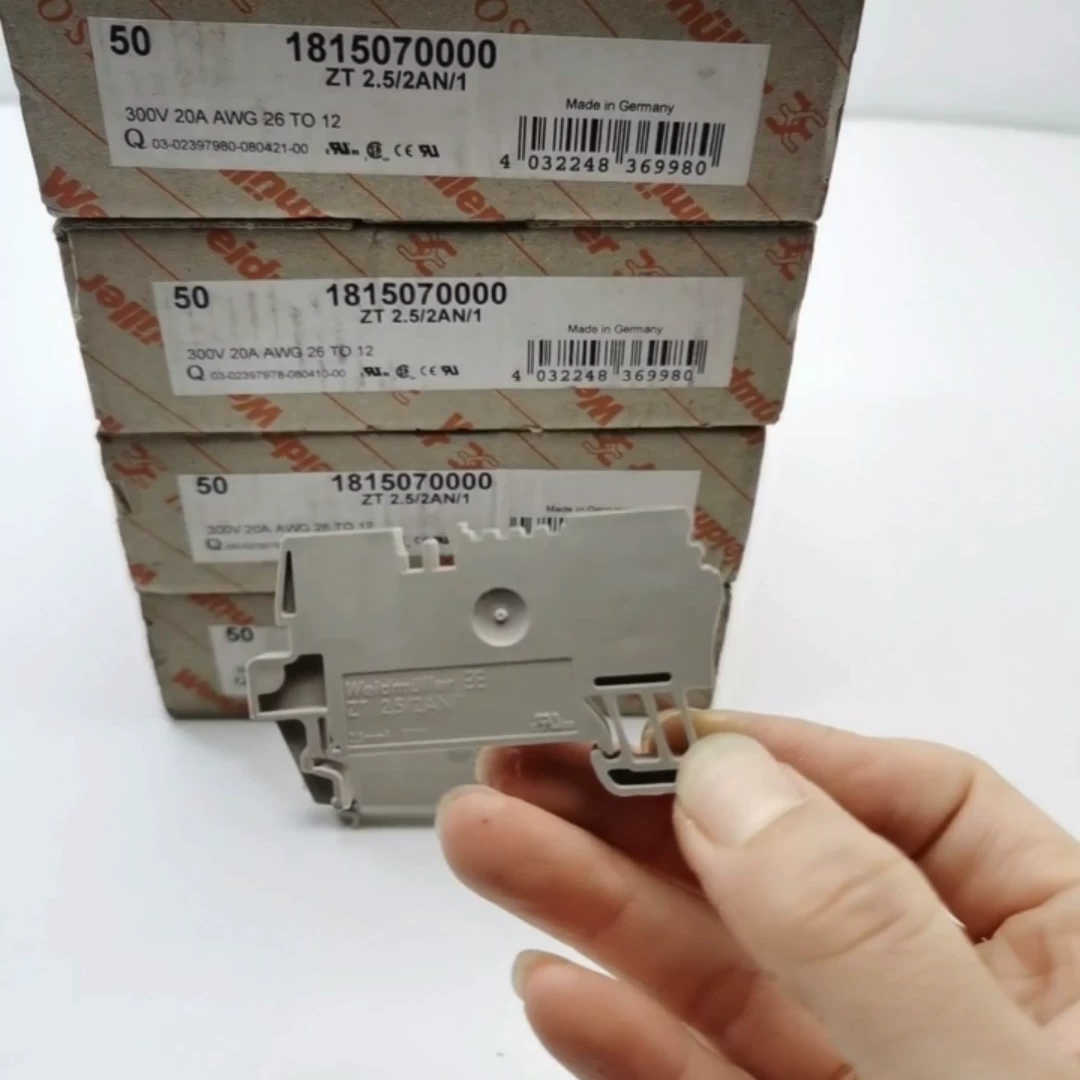 ZT2.5/2AN/1 1815070000全新原装魏德米勒