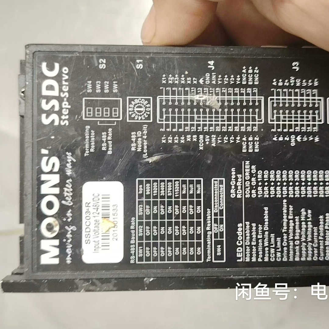 鸣志步进伺服驱动器SSDc03-R，功能包好，需要的来聊