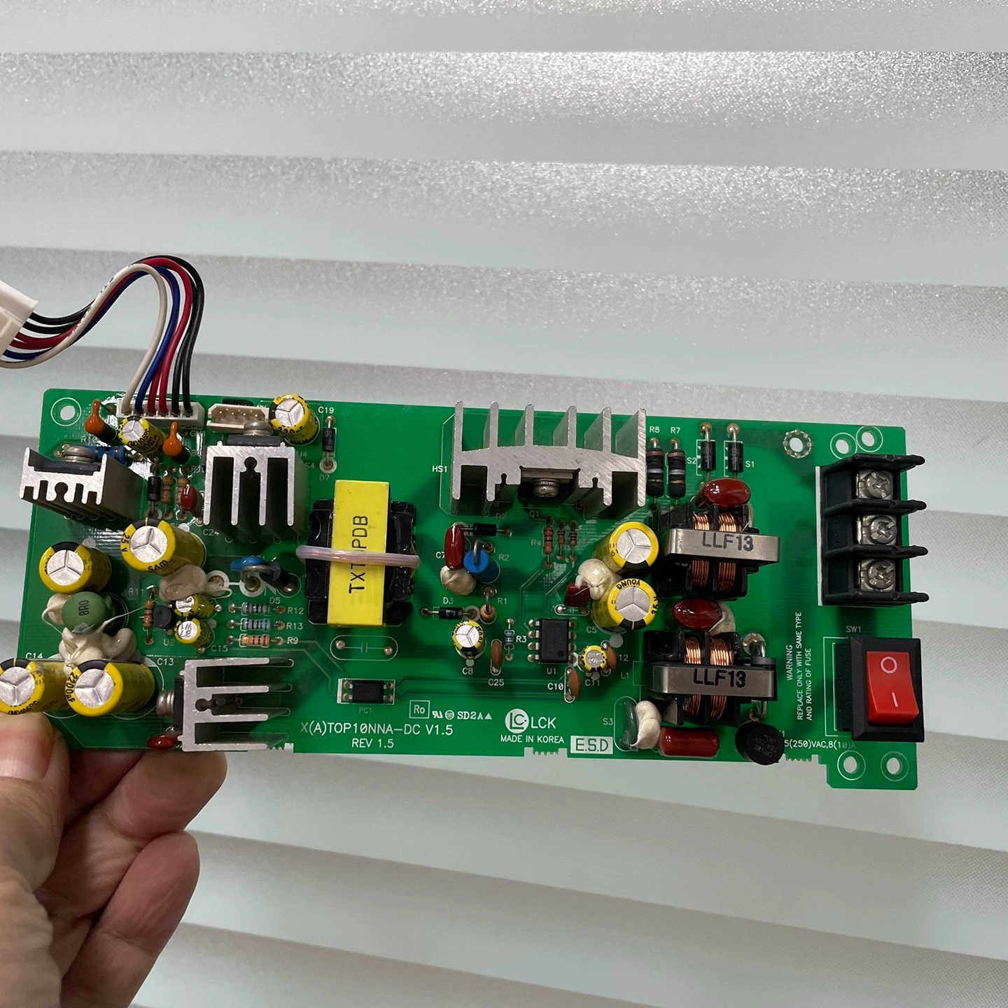 韩国 M2i 电源板 X(A)TOP10NNA-DC V1.