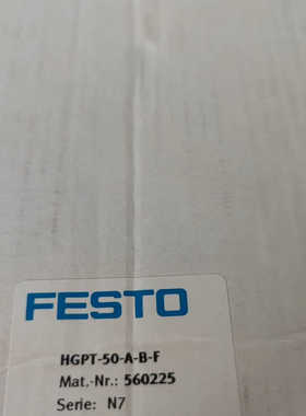 FESTO全新原装560225费斯托平行夹爪气缸HGPT-5