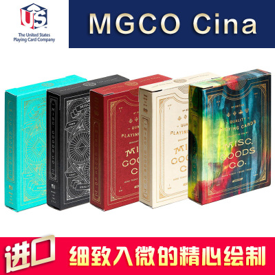 汇奇扑克 mgco cina playing cards 进口收藏花切