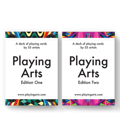 汇奇扑克 DD Playing Arts 艺术家时尚插画v1v2 美国进口扑克纸牌