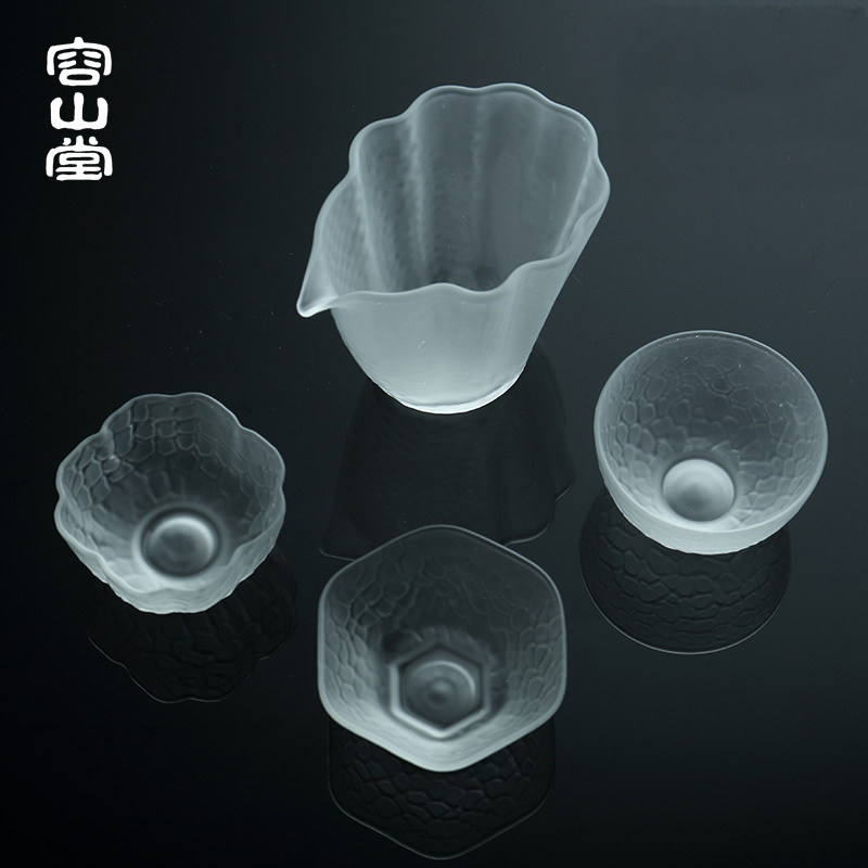 容山堂 月光玻璃茶杯 耐热透明品茗杯主人杯单杯公道杯 功夫茶具,餐饮具,茶杯,淘宝优惠券,粉丝福利购,淘宝优惠卷