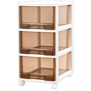 桌上收纳抽屉式文件收纳柜置物书桌下储物柜办公室桌面书本整理盒