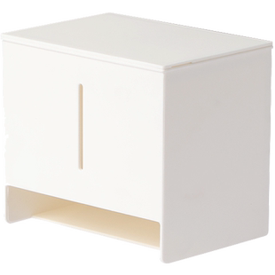 纸巾盒壁挂式玄关手帕纸收纳盒小包餐巾纸抽取盒透明卫生巾置物架