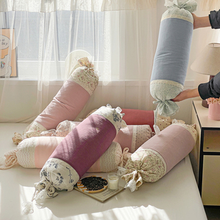 新款多功能枕糖果形荞麦颈椎抱枕透气新生儿侧睡枕枕头枕芯