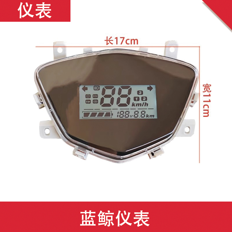 电动车蓝鲸仪表总成48V60V72V