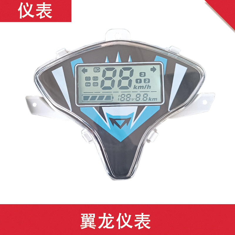 电动车翼龙仪表总成48V60V72V