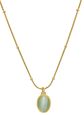 小众设计海蓝宝星辰湖女INS项链