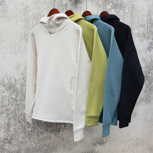 内搭保暖 polartec st pro高弹轻质 轻徒步城市户外抓绒男连帽衫