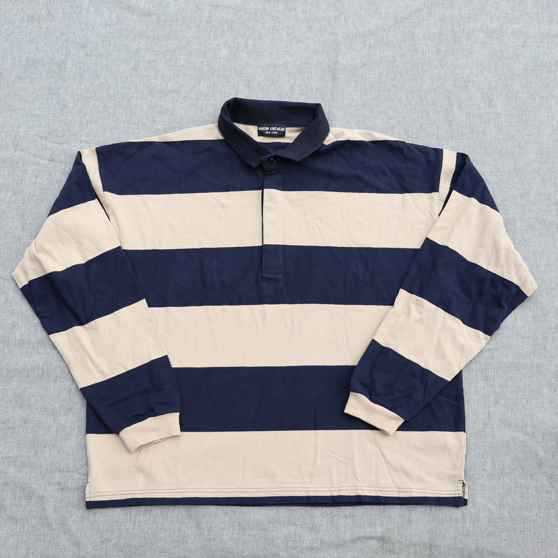 胸围136 衣长72 ivy 全棉 宽松版型 男士polo