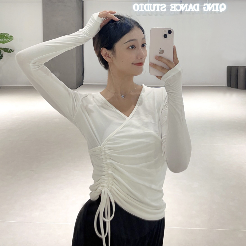 现代舞练功服上衣中国夏季教师