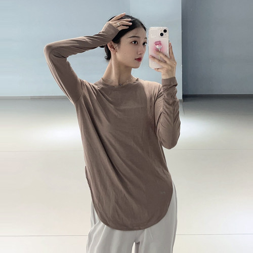 衣霓子新款现代舞服显瘦宽松舒适