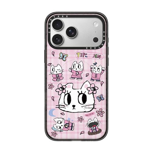 【韩国】Tipseven系列功夫小咪苹果18Promax适用于iPhone17Promax手机壳16明星同款可爱卡通14Pro防摔13硬壳