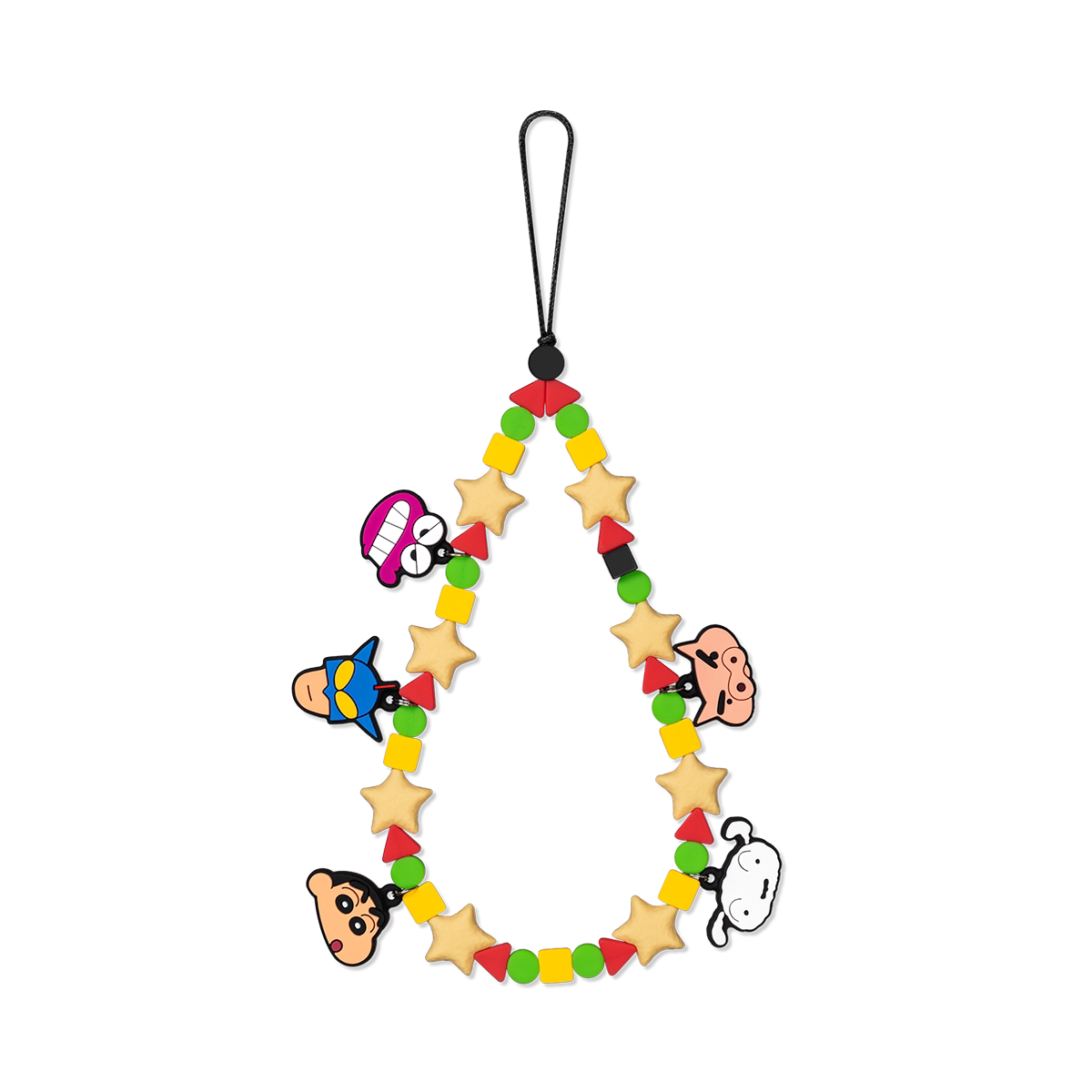 【韩国】casa蜡笔小新动感超人手机挂链防丢挂绳强多功能手机链