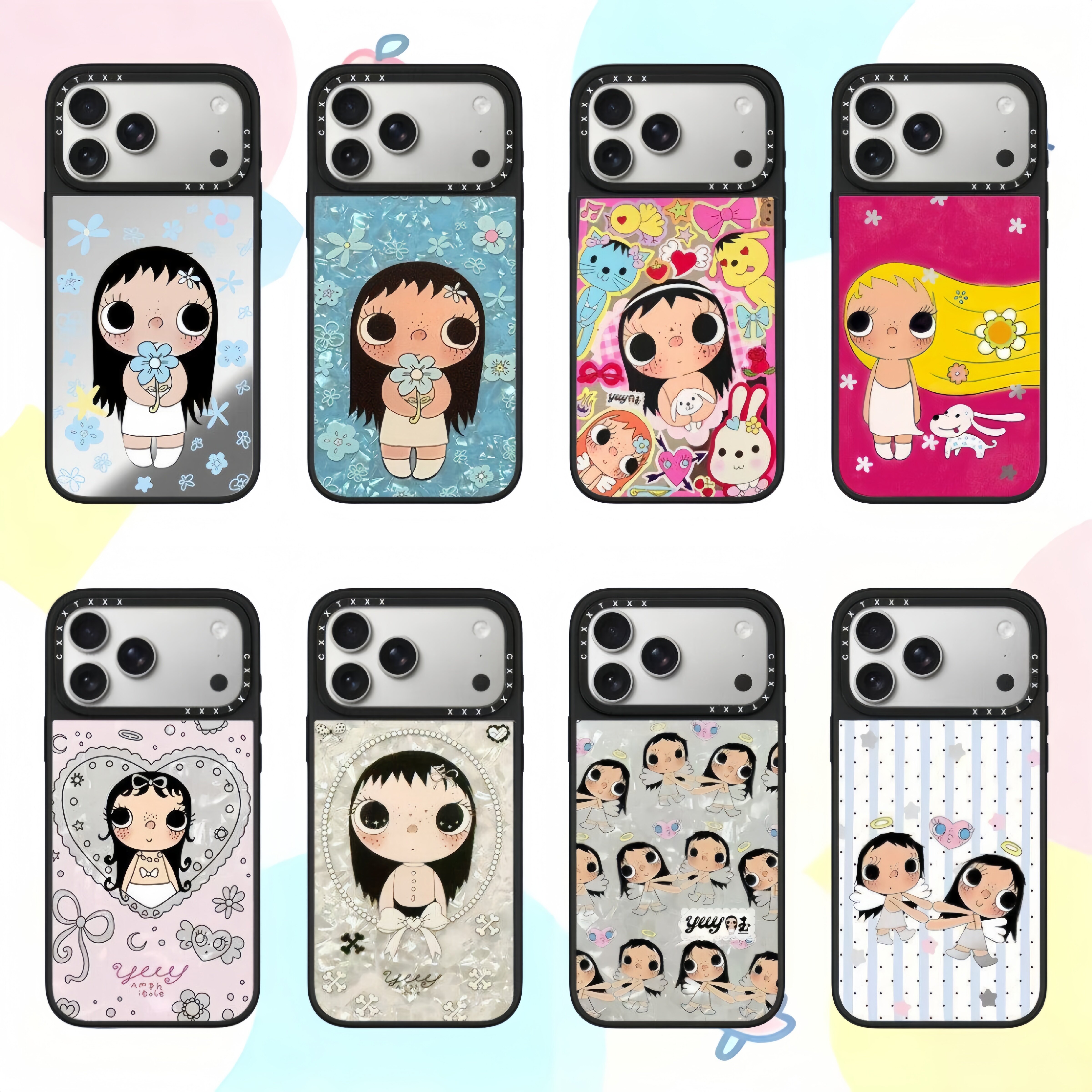【香港】小玉yuy玉女孩苹果17Promax适用于iPhone16Promax壳15pro可爱卡通14Pro明星同款13/12防摔磁吸保护套