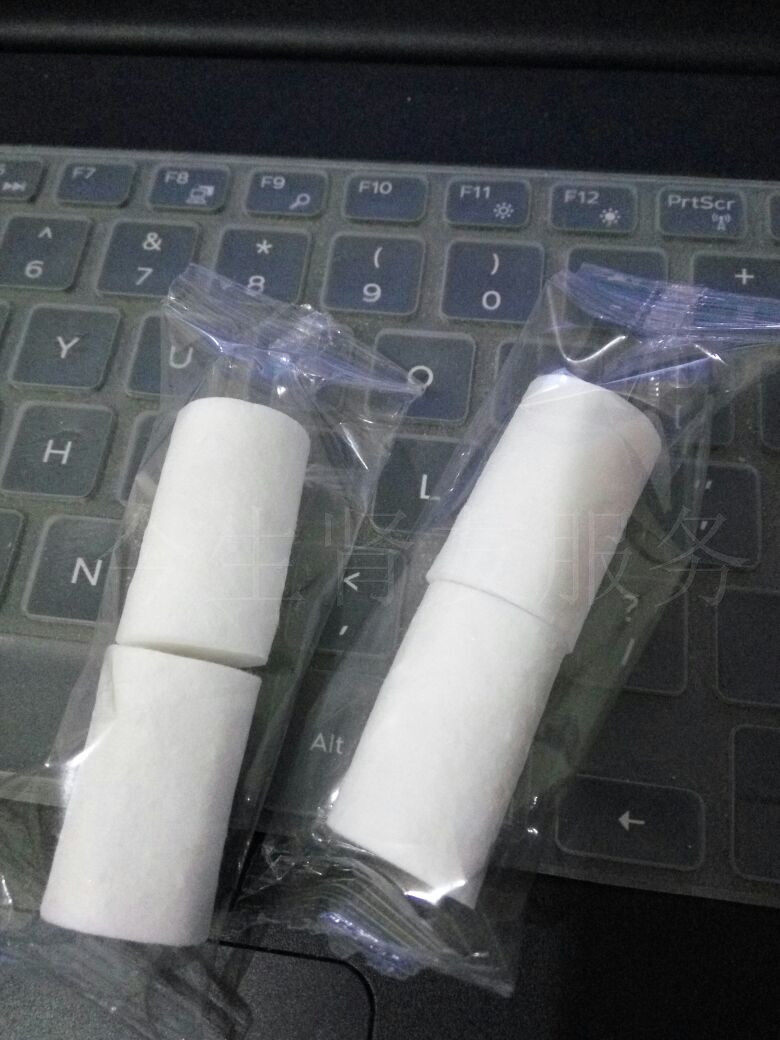 血透止血棉球透析压针眼棉卷血透针眼止血压球血液透析用的棉球