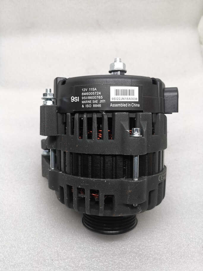 水星游艇9SI发电机沃尔沃快艇发电机12V100A充电机24SE19A0227