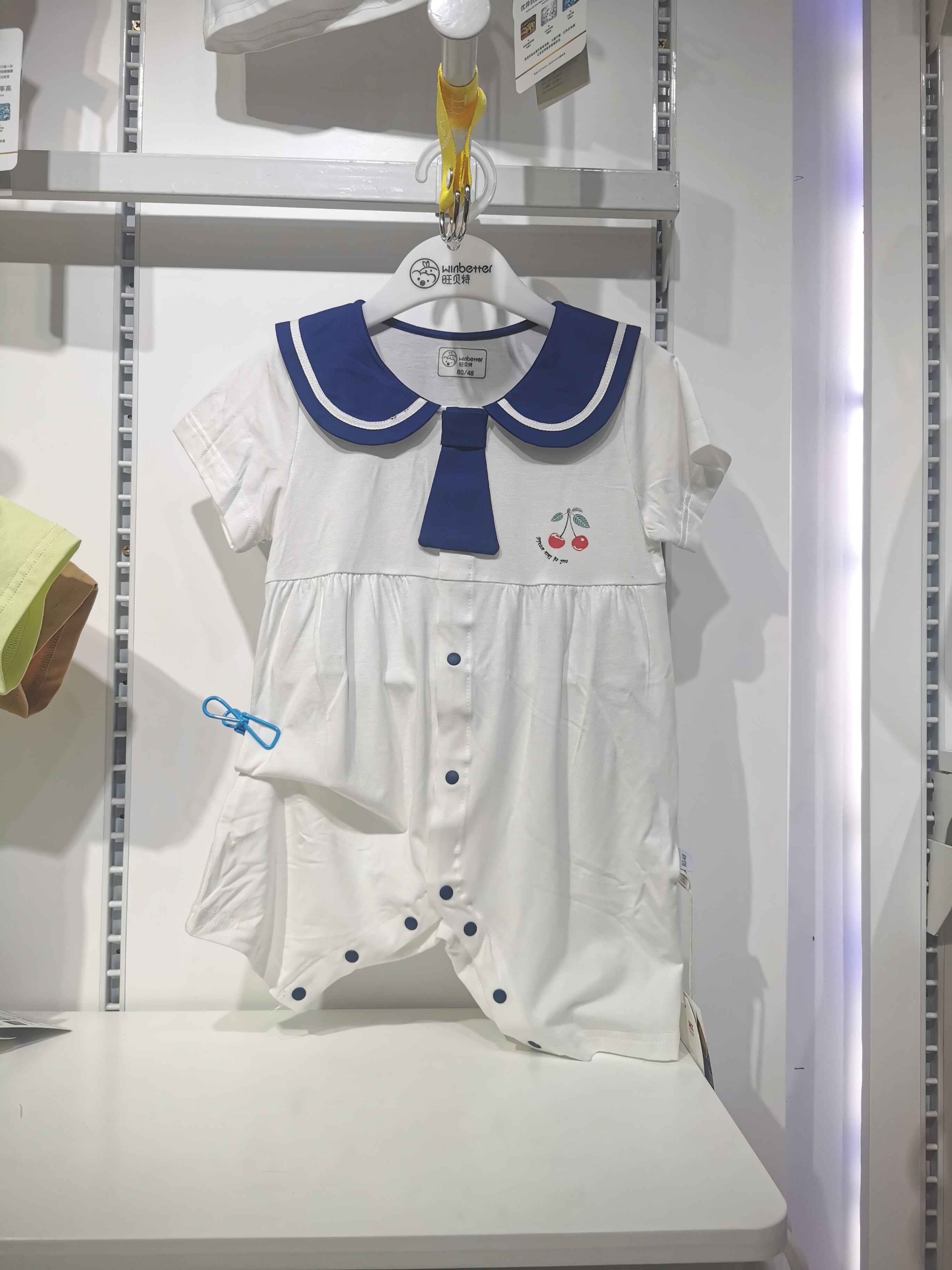 旺贝特夏季儿童女宝连体哈衣连身衣/爬服/哈衣