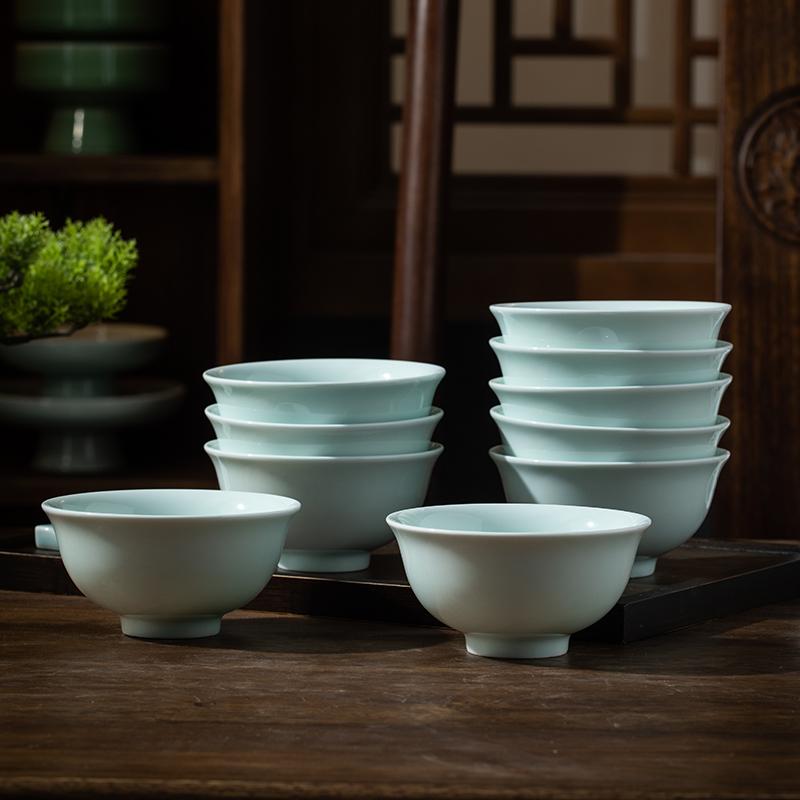 景德镇影青陶瓷中式5英寸饭碗