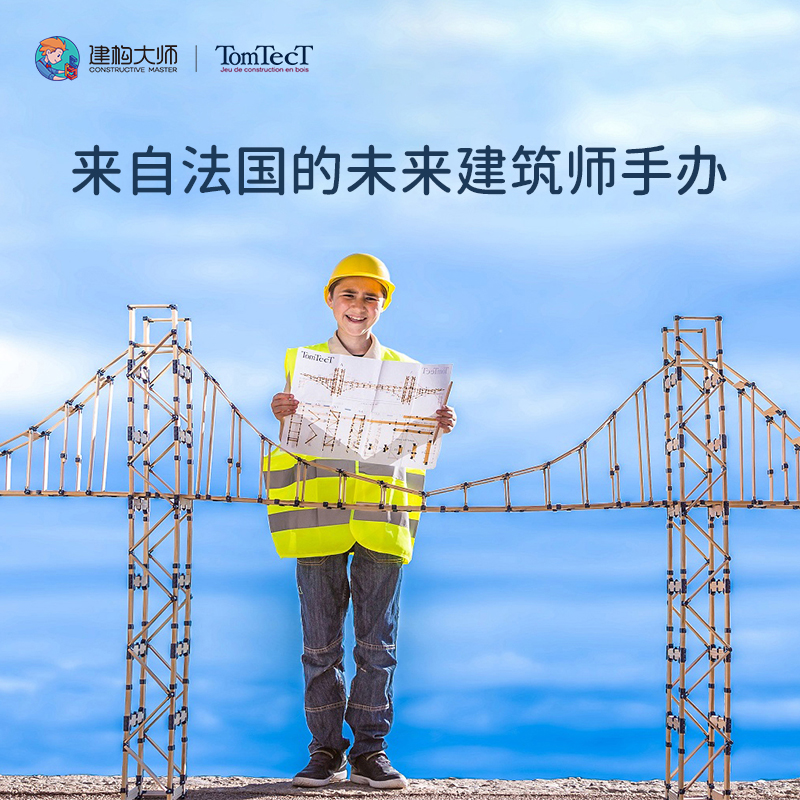 Tomtect拼装玩具益智建筑模型