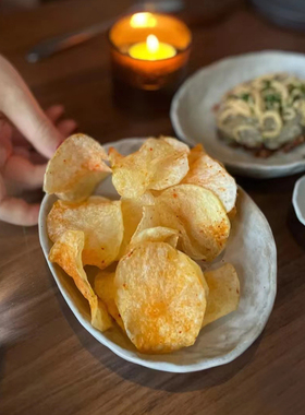 酒店创意山野风不规则手捏凉菜盘子西餐厅复古意境菜点心碟子盘子