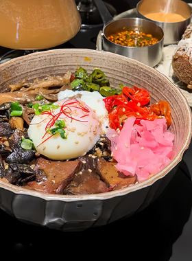 日式复古陶瓷窑变山野风面碗汤面碗切片碗沙拉碗餐厅酒店特色小碗