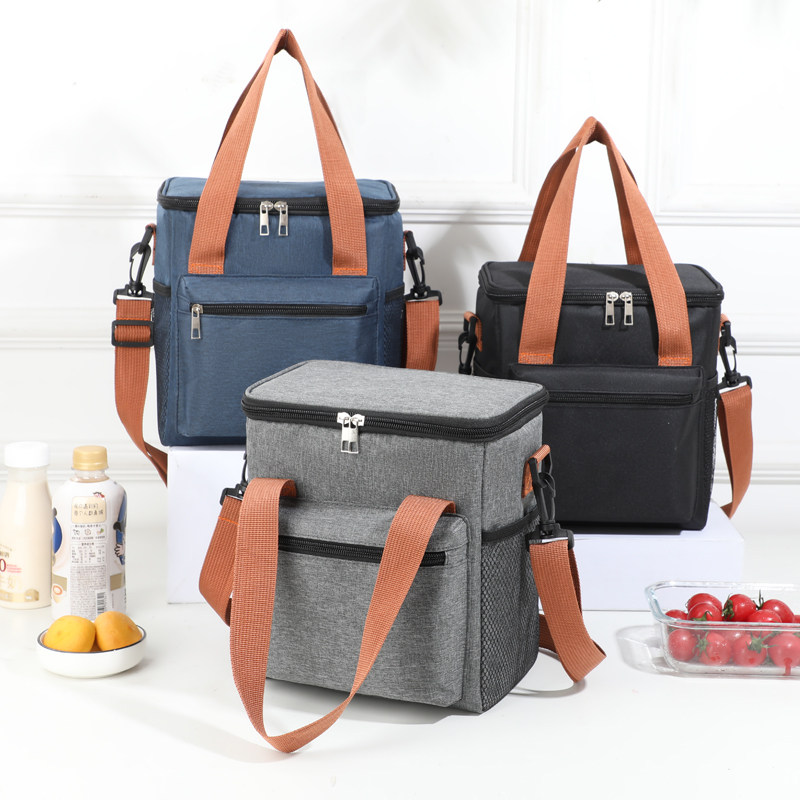 户外斜挎大容量铝箔保温包