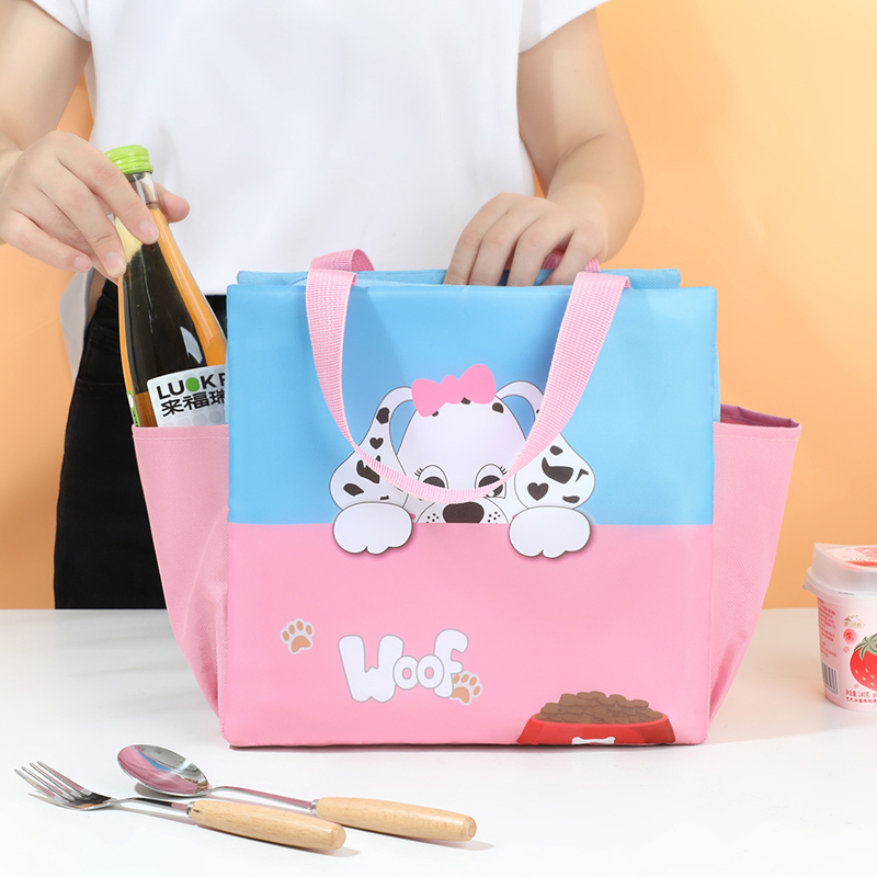 柠朵饭盒袋大容量保温保冷