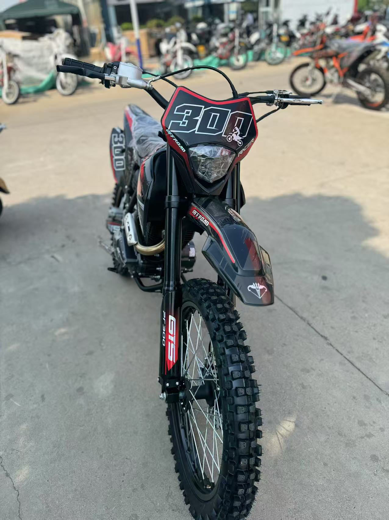 新贵尊赛车GTS300新款越野摩托车小钢炮车型猎豹PR300高赛山地车