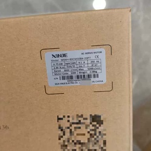 议价信捷伺服电机 MS6H-80CM30B4-20P7可维修