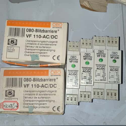 议价OBO VF110信号电源防雷器浪涌保护器VF110 原可维修