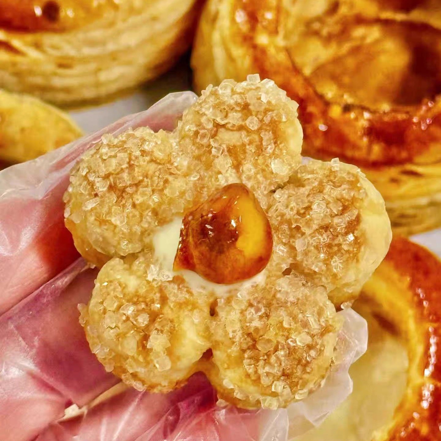 【新年款蝴蝶酥】酥脆浓郁～花朵形黄油坚果饼干零食伴手礼点心