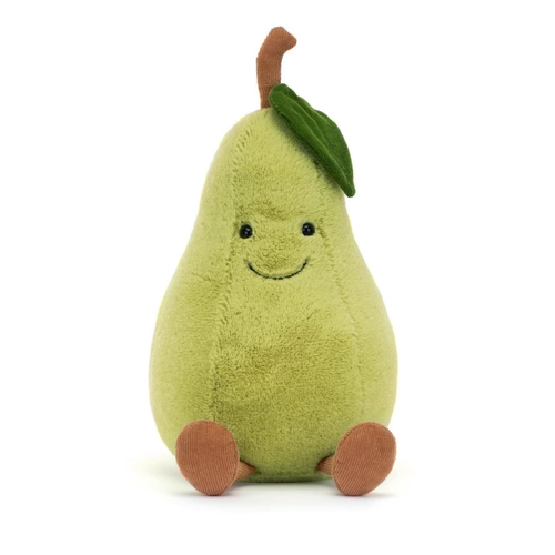 英国Jellycat趣味梨玩偶可爱水果玩偶毛绒玩具玩偶公仔生日礼物