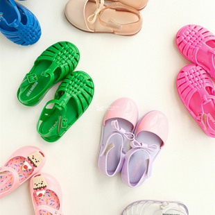 Mini Melissa夏季新款婴儿宝宝男女小童凉鞋童鞋沙滩鞋玩水鞋子4Z