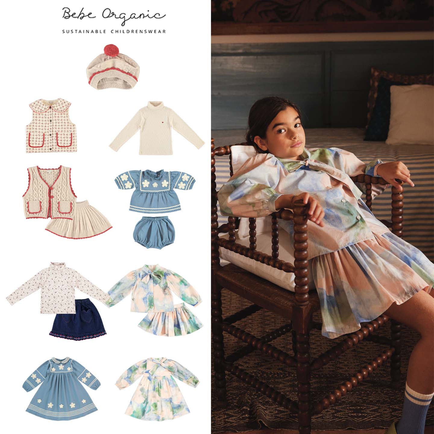 女孩秋冬高领打底衣衬衣马甲