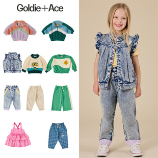 Goldie  Ace25秋冬男女童卫衣卫裤牛仔马甲长裤绒外套裙子毛衣5Z
