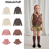 Misha 裙子 T恤毛衣裤 Puff25秋冬新款 宝宝女小童半高领打底衣长袖
