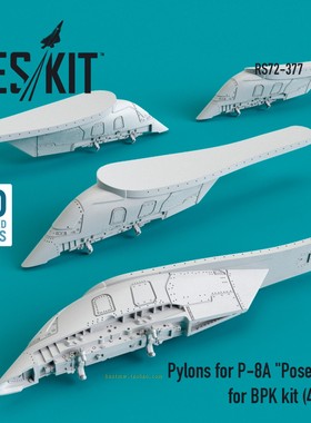 RSK-72377 P-8A反潜机1/72树脂武器挂架4个装配BPK