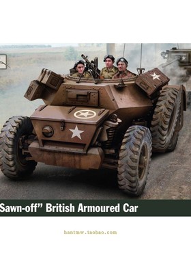 IBG-72146二战英国DAC 'Sawn-off'轮式装甲车1/72塑料拼装模型